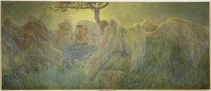 Mateřství, 1891 od Gaetano Previati
