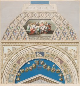 Rám a klenba s Poslední večeří. 1774