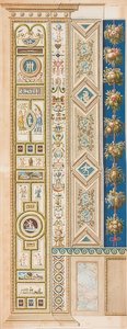 Pilaster Loggia III (dekorace s různými hrami)