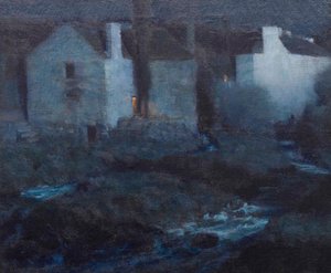 Moonlight, Mills at Pont Aven, kolem roku 1900