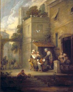 Charity Relieving Distress (olej na plátně) od Gainsborough Dupont