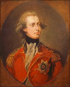 George IV jako princ z Walesu od Gainsborough Dupont