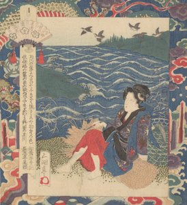 Tisk, cca. 1820. od Gakutei
