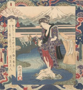 Tisk, cca. 1830. od Gakutei