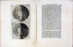 List knihy Sidereus Nuncius Hvězdný posel od Galilea Galilei, 1610