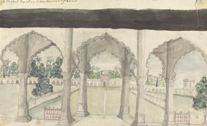 Zahrada Mongul v Aurangabadu od Gangaram Chintaman Tambat
