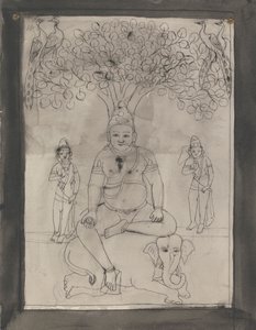 Postava z Indus Sabha od Gangaram Chintaman Tambat