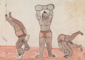 Tři Jeyties Cvičení od Gangaram Chintaman Tambat