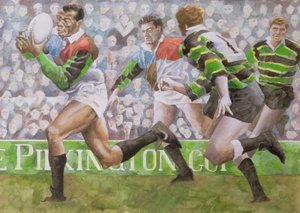 Rugby Match: Harlequins vs Northampton, 1992 (wc)