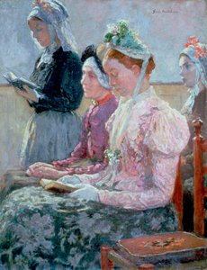 Neděle ráno, C1900 od Julius Garibaldi Melchers