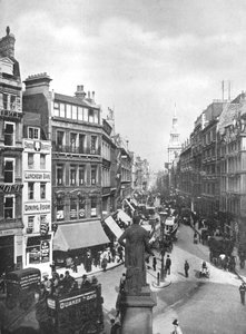 Cheapside, Londýn, 1910