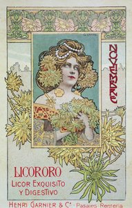 Listopad, z kalendáře pro Henri Garnier & Co.