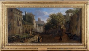 Přes Capo le Case od Gaspar van Wittel