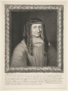 Paní Louise LeGras, narozená v Marillac