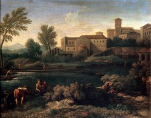 Malé město v Latiu, 1660.