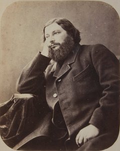 Gustave Courbet, cca 1866. od Nadar