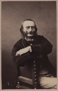 Portrét Jacquese Offenbacha 1819-1880, cca 1860. od Gaspard Félix Nadar