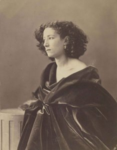 Portrét Sarah Bernhardtové 1844-1923, 1864. od Nadar