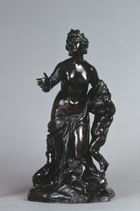 Latona a její děti, Apollo a Diana, kolem 1671 (bronz s lakovanou patinou) od Gaspard Marsy