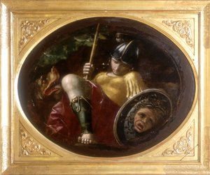 Minerva, dílo Gaspare Venturiniho, konzervované v Galleria Estense v Modeně od Gaspare Venturini