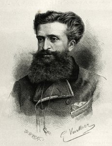 Portrét Dr. Gustava Lebona (1841-1931). Rytina G.Vuilliera pro ilustraci příběhu La Syria d