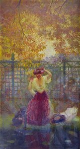 Touha potěšit (malba) od Gaston de la Touche