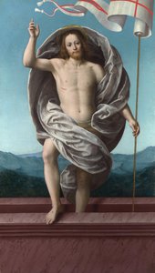 Kristus vstává z hrobu, kolem roku 1540 od Gaudenzio Ferrari