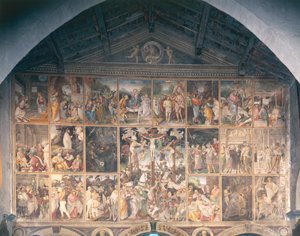 Život a umučení Krista, freska Gaudenzio Ferrari (1475-1546) 1513 od Gaudenzio Ferrari