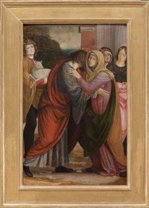 Setkání u Zlaté brány, 1508-09 od Gaudenzio Ferrari