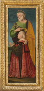 Svatý Petr a dárce, kolem 1517-18 od Gaudenzio Ferrari