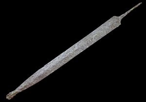 Umění Galie: Iron Spee, doba železná (400 př. n. l.). Muzeum starožitností, Saint Germain en Laye. od Gaulish