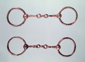 Koňské kousky, z La Gorge-Meillet, Tene I (asi 475-0 př. n. l.) (bronz)