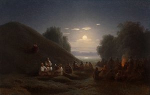 Trizna ze série Svatá Olga od Gavril Pavlovich Kondratenko