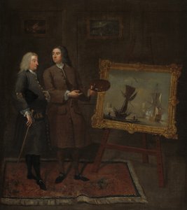 Thomas Walker a Peter Monamy, kolem roku 1735