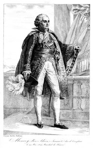 Bon Adrien Jeannot de Moncey 1754-1842, maršál Francie, 1839. od Geille