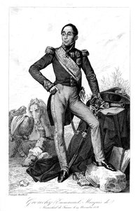 Emmanuel, markýz de Grouchy 1766-1847, francouzský generál a maršál, 1839. od Geille