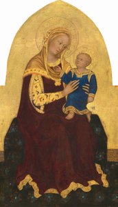 Madonna a dítě na trůnu, c. 1420. od Gentile da Fabriano