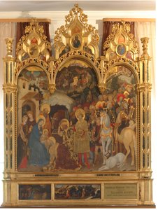 Klanění tří králů, c.1420 od Gentile da Fabriano