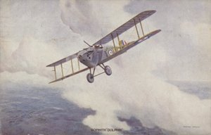 Sopwith Dolphin stíhací letoun (barva lito) od Geoffrey (after) Watson