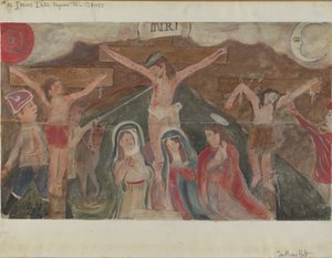 Křížová cesta č. 12: Ježíš umírá na kříži, c. 1936.