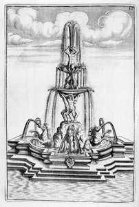 Návrh fontány, 1664