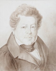 Portrét Alexandra Ivanoviče Turgeněva 1784-1845, 1833 od Georg Christian August Kestner