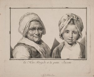 Matka Brigide a malá Javotte od Georg Christian Schule