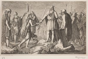 Titulní viněta pro "Lexikon šlechtických rodin v Dánsku, Norsku a vévodstvích" od Georg Christian Schule