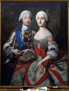 Portrét velkovévody Piotra Feodoroviče (později Petra III. Ruska