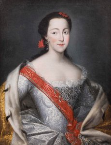 Portrét císařovny Kateřiny II 1729-1796, 50. léta 18. století.