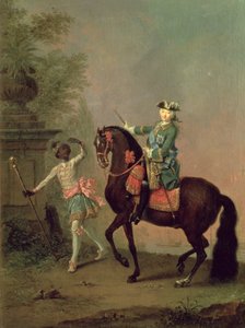 Portrét císařovny Alžběty Petrovny od Georg Christoph Grooth