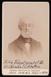 Portrét Felixe Flugela 1820-1904, 1894. od Georg Conrad Adolph Brokesch