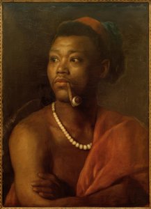 Portrét mulatka od Georg Cornicelius