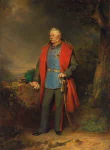 Polní maršál Josef Graf Radetzky z Radetz 1766-1858, 1852.